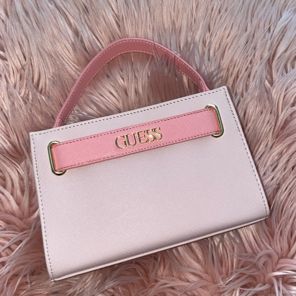 Guess pink purse